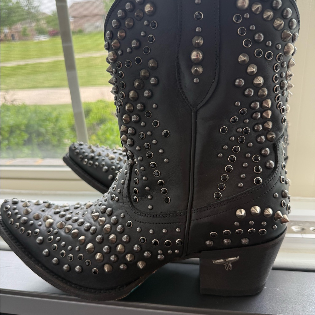 Dolly Bootie - Jet Black Size 10